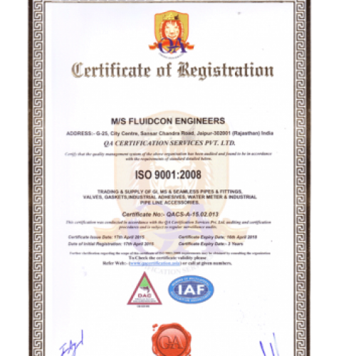 ISO-certificate